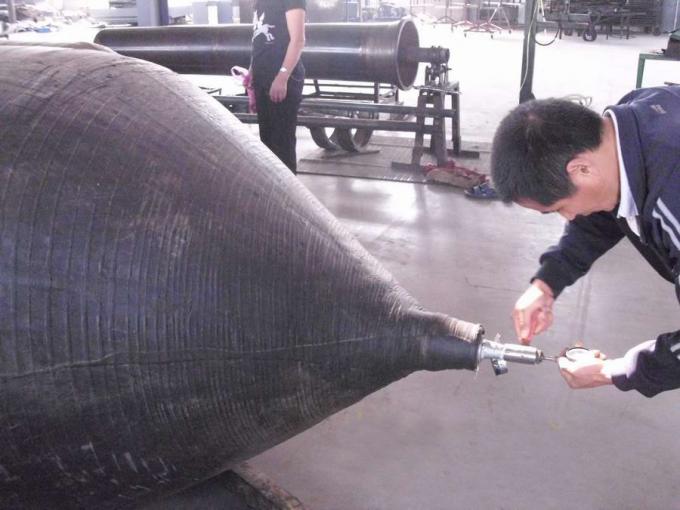 Pneumatic Marine Rubber Airbags For Lifting Effective Length 6m To 24m