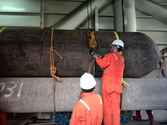 Customized Size Marine Salvage Airbags Effective Length 6 To 24 Meters