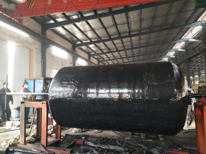 Anti Collision Marine Pier Fenders , Polyurethane Large Round Boat Fenders