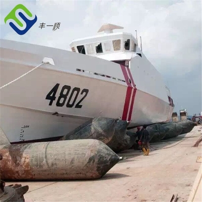 Ship Moving Rubber Roller Inflatable Air Bags For Launching And Docking