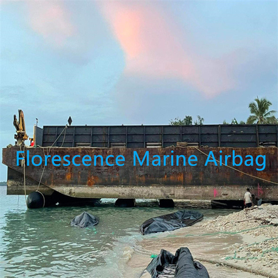 High Air Tightness Marine Ship Launching Airbags 9 Layers