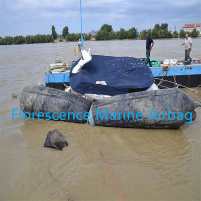 Rubber Ship Launching Airbag Dia 0.6-2.5m For Marine Lifting