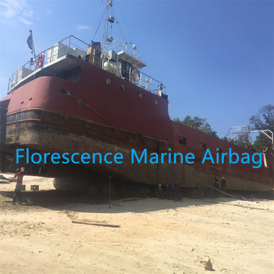 Ship Landing Marine Rubber Airbag Dia 0.6-2.8m For Yacht