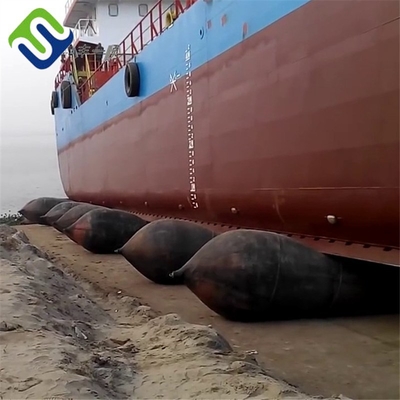 Marine Ship Launching Moving Rubber Airbag For shipyard