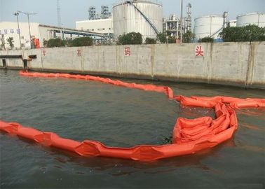 Customized Color Oil Containment Boom Fabricated With Special Rubber Cloth