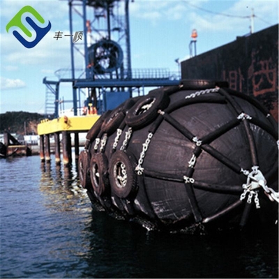 Chain And Tyre Net Type Marine Pneumatic Inflatable Boat Rubber Fender