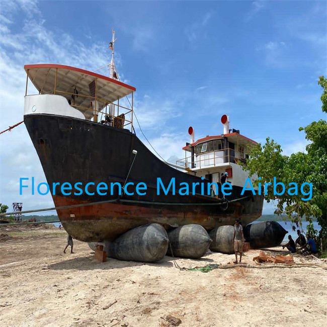 Marine Inflatable Barge Launching Rubber Airbag Ship Launching Airbag