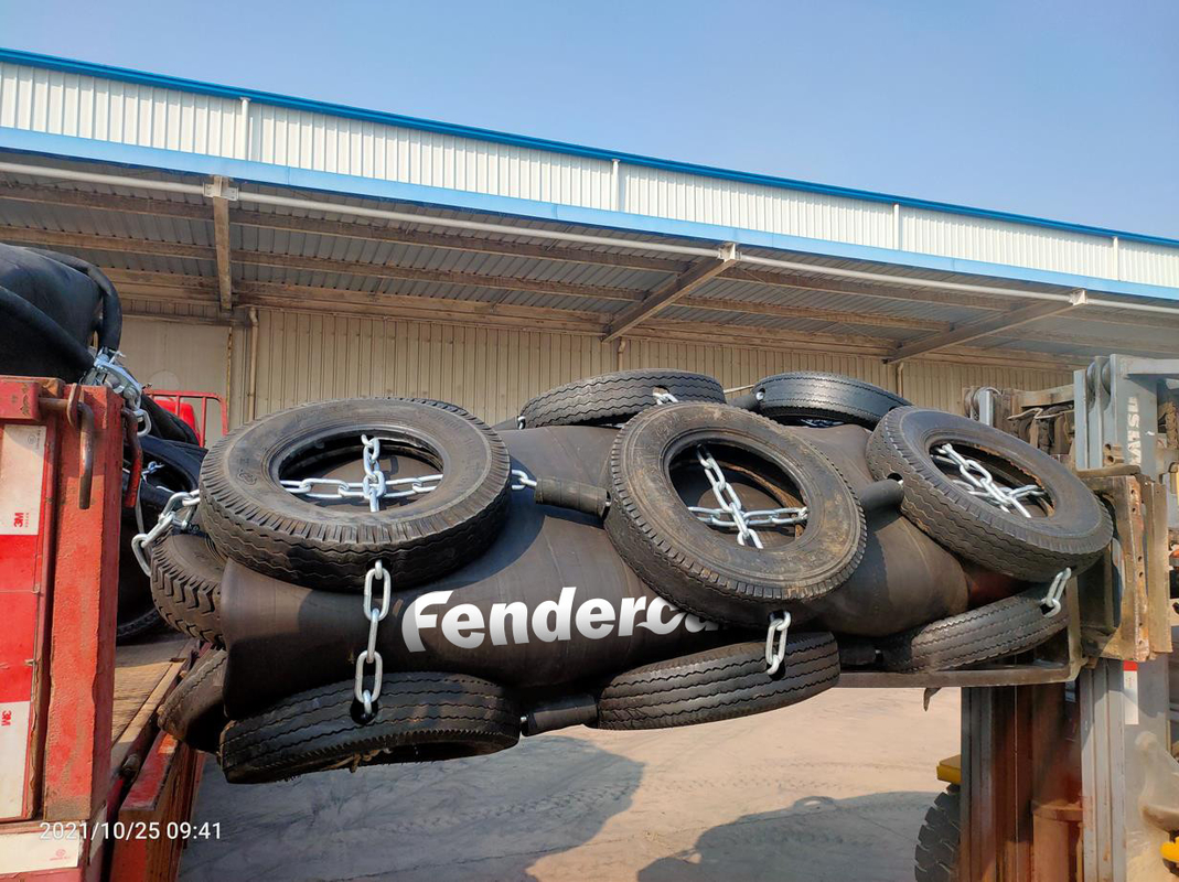 Fendercare Marine Rubber Fender Inflatable With Used Aircraft Tires