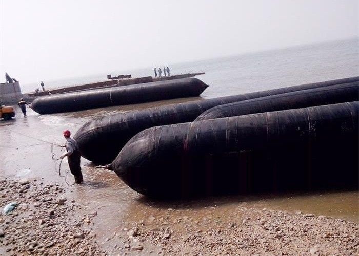 Stable Working Ship Launching Airbags Inflatable High Binding Strength