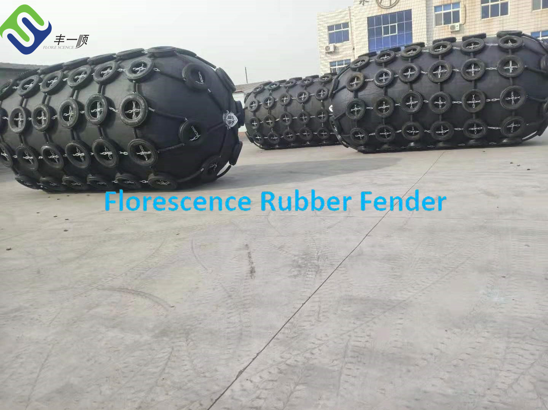 Initial Pressure 0.05 - 0.08MPa Easy Installation Low Reaction Marine Rubber Fender