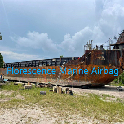 High Air Tightness Marine Ship Launching Airbags 9 Layers