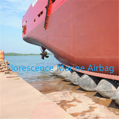 Floating Marine Rubber Airbags 008mpa For Ship Launching Landing