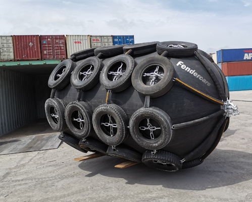 Fendercare BV Approved Floating Pneumatic Rubber Fender For Ship Berthing