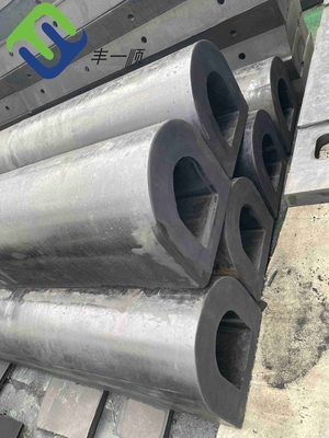 Dock Fender Mould Or Extruded Dock Rubber Fender FPE Pad For Sharing