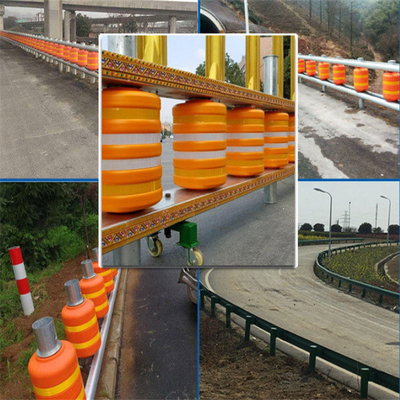 Safe Rolling Type Safety EVA Roller Barrier Safety Roller Crash Barrier