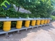 Roadway Safety Highway Traffic Guardrail Roller Barrier Anti Corrosion