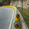 Traffic Safety Highway Roller Barrier Anti Collision Guardrail