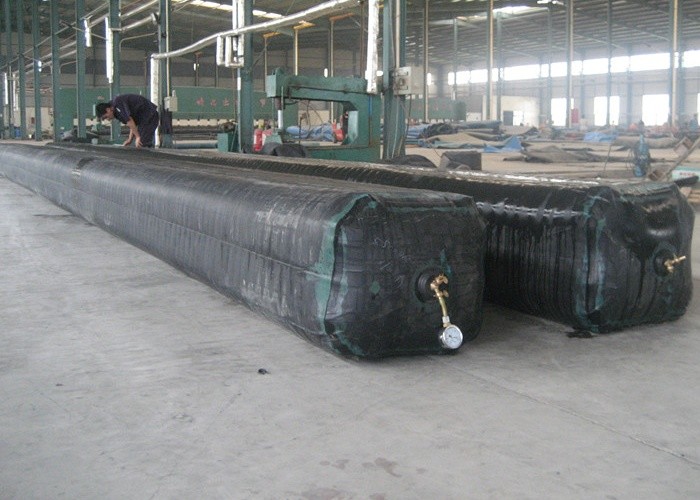 Customized Sizes Inflatable Rubber Core Mold , Air Lift Bags Saving Materials