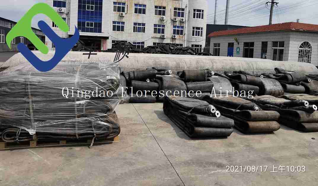 Lifting Balloon Boat Floating Marine Rubber Airbag 1.5*15m 8 Layers