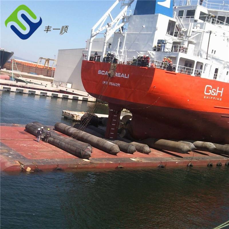 Ship Launching Docking Inflatable Boat Airbags Marine Rubber Airbag