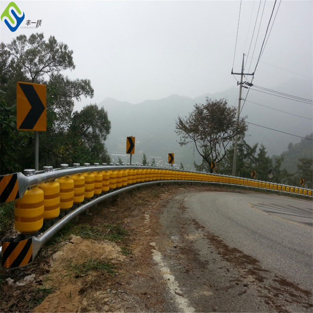 Plastic Eva Pu Anti Crash Guardrail Safety Highway Roller Barrier Expandable
