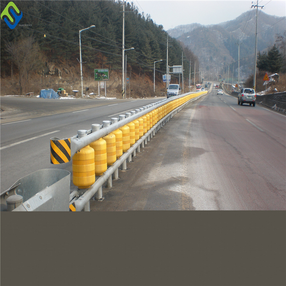 Plastic Eva Pu Anti Crash Guardrail Safety Highway Roller Barrier Expandable