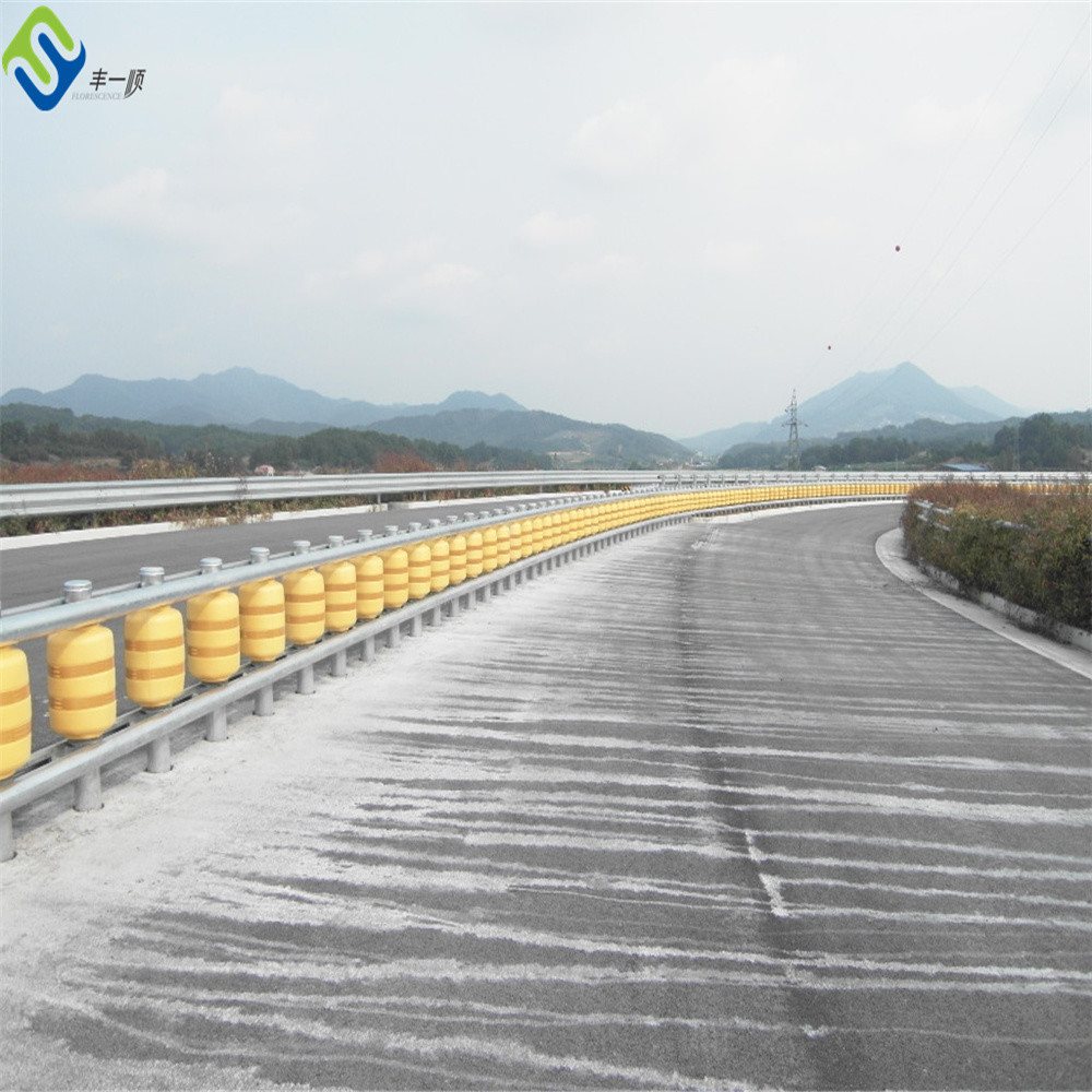 Polyurethane Roller Safety Barrier Guard Rail For Highway Tunnel Bridge